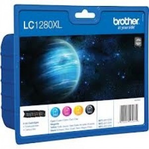 Brother LC1280 XL Rašalų komplektas OEM